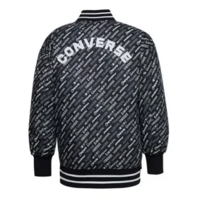Bomber acolchada AOP, tallas asiáticas «Negro Blanco»