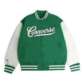 Bomber sin acolchar, tallas asiáticas «Verde»