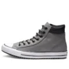 Botas altas Chuck Taylor All Star de piel PC, color gris «Gray White»