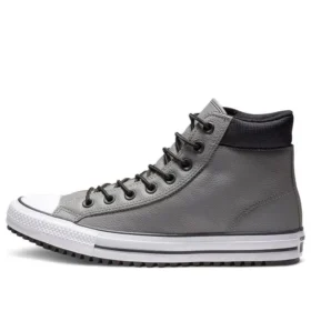 Botas altas Chuck Taylor All Star de piel PC, color gris «Gray White»