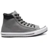 Botas altas Chuck Taylor All Star de piel PC, color gris «Gray White»