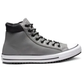 Botas altas Chuck Taylor All Star de piel PC, color gris «Gray White»