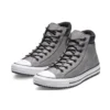 Botas altas Chuck Taylor All Star de piel PC, color gris «Gray White»