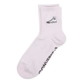 Calcetines cortos con parche bordado para zapatillas, dos pares «Rosa» Calcetines cortos con parche bordado para zapatillas, dos pares «Rosa»