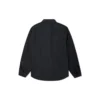 Camisa de manga larga con botones y bolsillos de carpintero, tallas asiáticas «Negro»