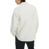 Camisa de manga larga con botones y tejido de sarga Tallas asiáticas «Blanco»