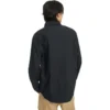 Camisa de manga larga con botones y tejido de sarga Tallas asiáticas «Negro»