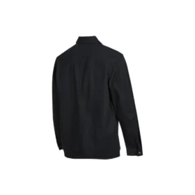 Camisa de manga larga informal tipo cargo Converse SS22 para hombre, color negro otoñal