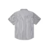 Camisa de sastre a rayas con botones, tejido, tallas asiáticas «Gris»