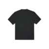 Camiseta casual transpirable de manga corta con estampado Converse para hombre, color negro