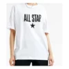 Camiseta Chuck Taylor All Star, tallas asiáticas «White Black»