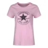 Camiseta Chuck Taylor Tallas asiáticas «Rosa y negro»