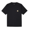 Camiseta con bolsillo, tallas asiáticas «Negro»