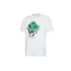 Camiseta con calaveras y flores y gafas de sol, tallas asiáticas «White»