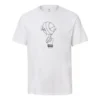 Camiseta con estampado de baloncesto «Blanca»