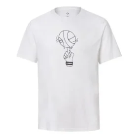 Camiseta con estampado de baloncesto «Blanca»