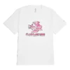 Camiseta con estampado de estrellas, chevrones y nubes. Tallas asiáticas «Blanco»