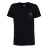 CAMISETA CON ESTAMPADO Deportivo Manga corta Negro