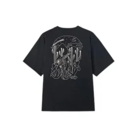 Camiseta con estampado Desert Adventures, tallas asiáticas, «Negro»