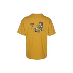 Camiseta con estampado Explorer, tallas asiáticas, «Amarillo»