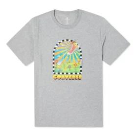 Camiseta con estampado New Heights, tallas asiáticas «Gris»