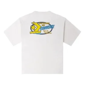 Camiseta con estampado retro de velero, tallas asiáticas «Blanco»