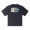 Camiseta con estampado retro de velero Tallas asiáticas «Negro»