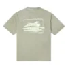 Camiseta con gráfico de surf para actividades de verano, tallas asiáticas «Verde»