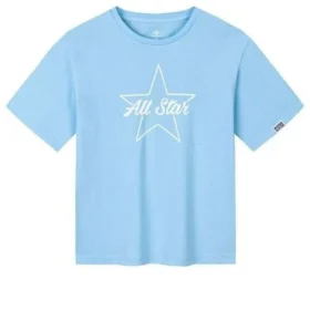 Camiseta con logo estampado «Blue White»
