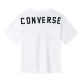 Camiseta con logo estampado, tallas asiáticas «Blanco Negro»