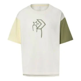 Camiseta con logo estampado. Tallas asiáticas «Blanco Verde»