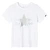 Camiseta con logo impreso Tallas asiáticas «White Silver»