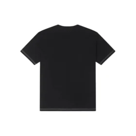 Camiseta con logo y bolsillo con cremallera, tallas asiáticas «Negro»