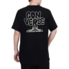 Camiseta con logotipo de dibujos animados, tallas asiáticas, «Negro»
