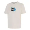 Camiseta con logotipo Disk Jockey, tallas asiáticas «Blanco»