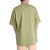 Camiseta con logotipo en el bolsillo, tallas asiáticas «Verde militar»