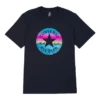 Camiseta con parche Chuck estándar, tallas asiáticas «Negro multicolor»