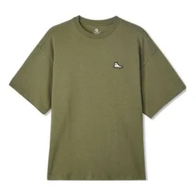 Camiseta con parche de zapatilla, tallas asiáticas, «Verde»