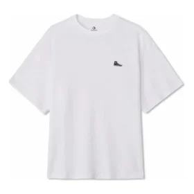 Camiseta con parche de zapatillas, tallas asiáticas, «Blanco»
