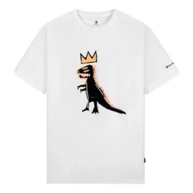 Camiseta Converse x Basquiat Pez Dispenser, tallas asiáticas «Blanco»