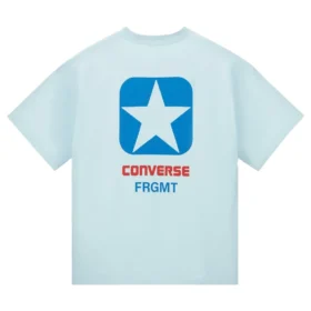 Camiseta Converse x Fragment, tallas asiáticas, «Corydalis Blue»