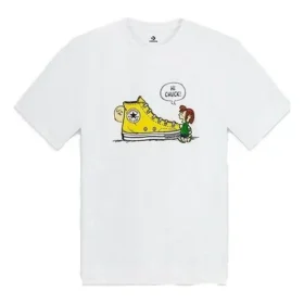 Camiseta Converse x Peanuts Chuck, tallas asiáticas, «Blanco»