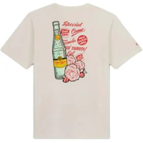 Camiseta Converse x Topo Chico, tallas asiáticas «Beige Red»