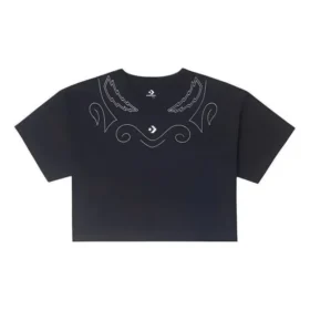 Camiseta corta oversize «Proud To Be» Tallas asiáticas «Negro»