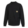 Camiseta Crafted Fashion Crew, tallas asiáticas, «Negro»