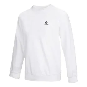 Camiseta de cuello redondo con estrella bordada y diseño en zigzag, tallas asiáticas, «Blanco» Camiseta de cuello redondo con estrella bordada y diseño en zigzag, tallas asiáticas, «Blanco»