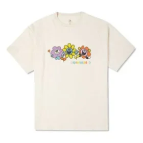Camiseta de cuello redondo «Much Love» Tallas asiáticas «Blanco»