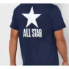 Camiseta de manga corta Chuck Taylor All Star con logotipo alfabético «Azul»