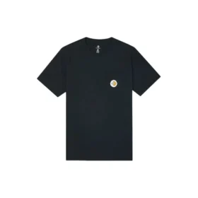 Camiseta de manga corta con bolsillo y estampado de sushi, tallas asiáticas «Negro» Camiseta de manga corta con bolsillo y estampado de sushi, tallas asiáticas «Negro»