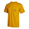 Camiseta de manga corta con bolsillo y estampado de sushi – Tallas asiáticas «Yellow»